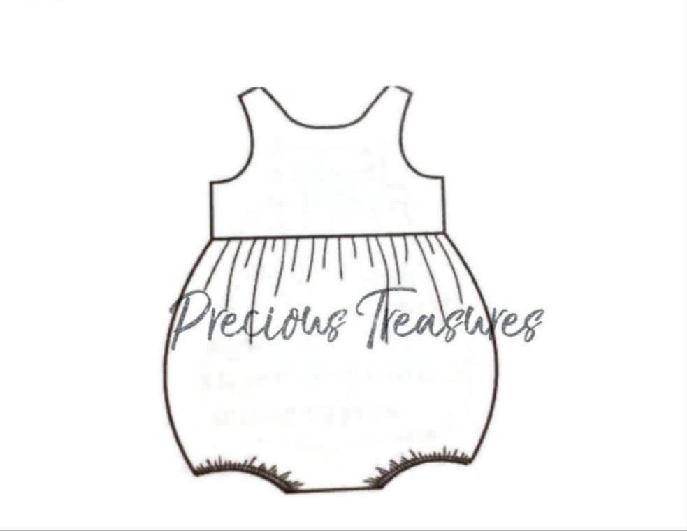 Blair Bubble romper CUSTOM