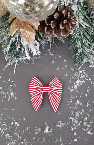 Sailor Bow - Candy cane stripes