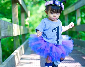 Girls purple tutu best sale